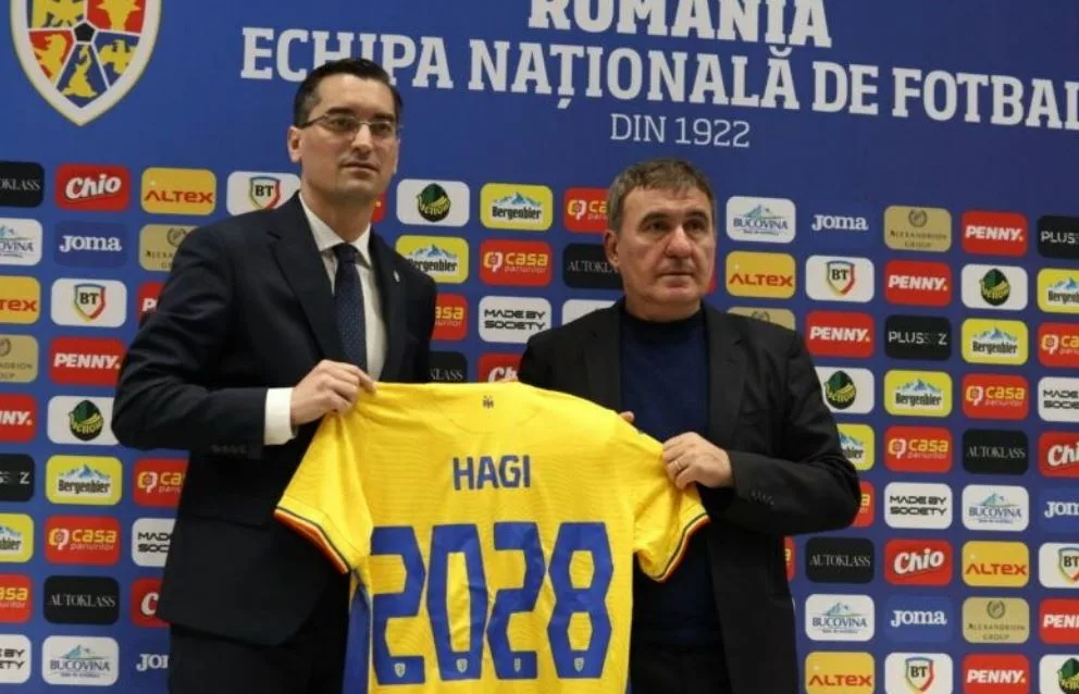 Hagi, trajner i Kombëtares së Rumanisë