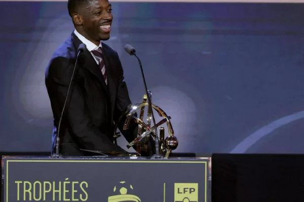 ​Dembele shpallet lojtari i vitit në Ligue 1 pavarësisht se luajti si titullar nëntë ndeshje