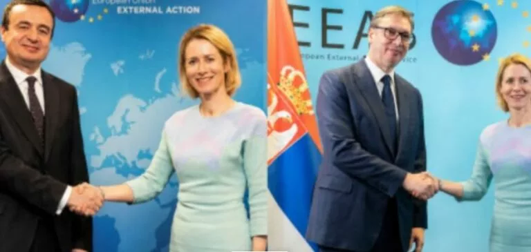Kallas e BE nuk presin që liderët e Kosovës e Serbisë të vejnë kushte, kur të ftohen në takimin e nivelit të lartë
