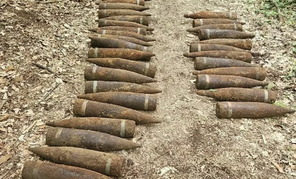Berlin, gjenden në pyll rreth 1.5 ton municione të Luftës së Dytë Botërore